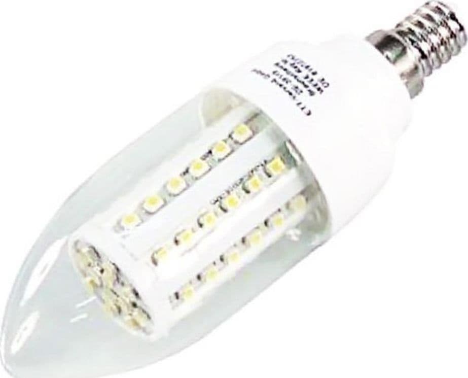 LAMPADINA LED CON 60SMD E14 9W LUNGA DURATA - LUCE CALDA E FREDDA SILURO – Bianco Caldo – TrAdE Shop Traesio – lampada