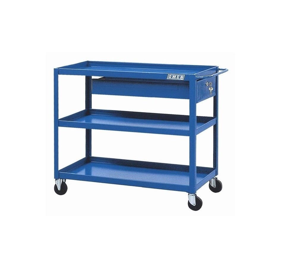 CARRELLO BANCO DA LAVORO OMCN109/C Massima Efficienza per la Tua Area di Lavoro - 2