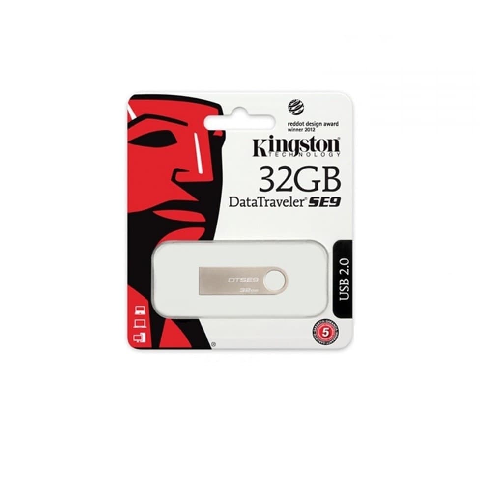 PENDRIVE KINGSTON USB 2.0 32GB CHIAVETTA DTSE9 32 GB MEMORIA SE9 DTSE9H 32GB