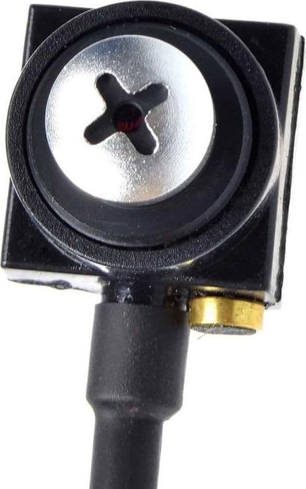 MINI MICRO TELECAMERA CAMERA CAM SPIA SPY A COLORI AUDIO CON MICROFONO VITE - 4