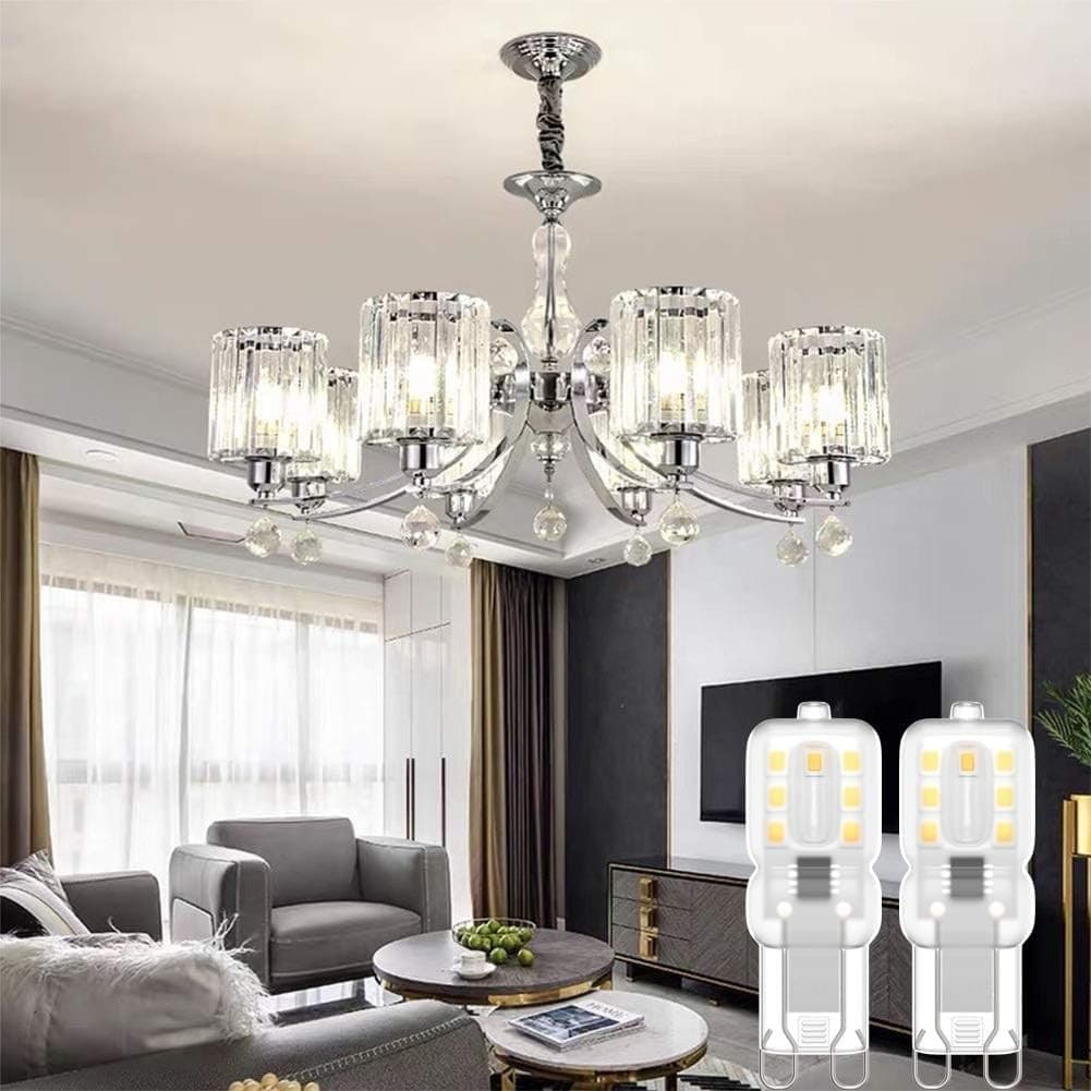 LAMPADINA PER FARETTO 2W LED 2 SMD 3535 ATTACCO G9 LUCE BIANCA FREDDA CALDA 220V - 4