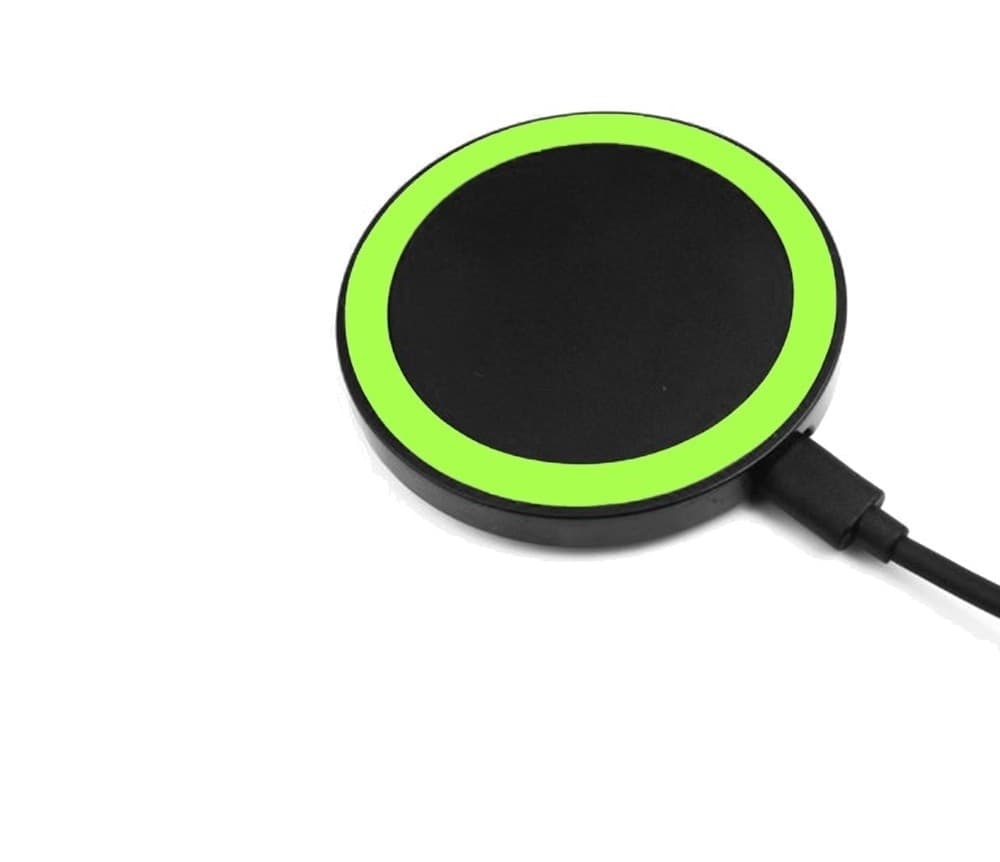 PORTATILE MINI WIRELESS QI POWER CARICA BATTERIA ESTERNA CARICATORE CARICABATTER - 3