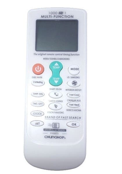 TELECOMANDO UNIVERSALE PER CONDIZIONATORE CLIMATIZZATORE ARIA CONDIZIONATA 830ES - 4
