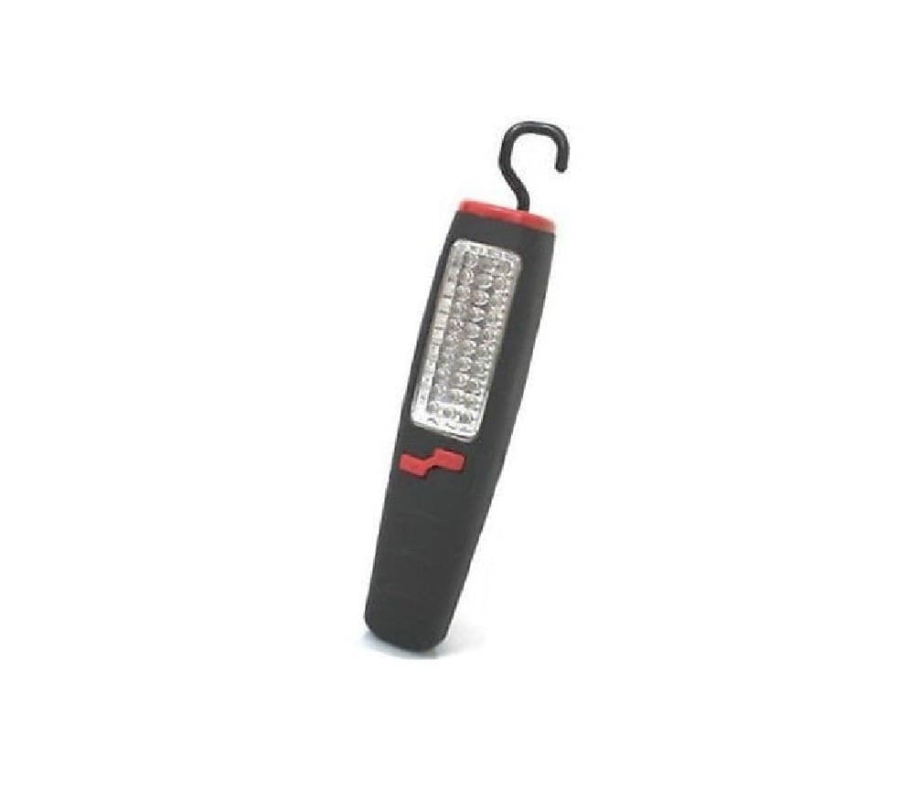 TORCIA LAMPADA CALAMITA GANCIO 30 LED + 7 LED PER CASA AUTO UFFICIO EMERGENZA - 2