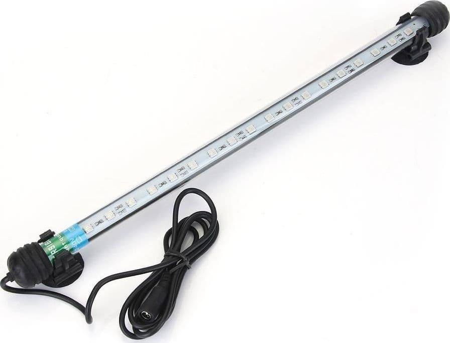 LAMPADA IMMERSIONE LED PER ACQUARIO TUBO LED T4 DEE5 LUCE PESCI BIANCA 50CM 2W - 1