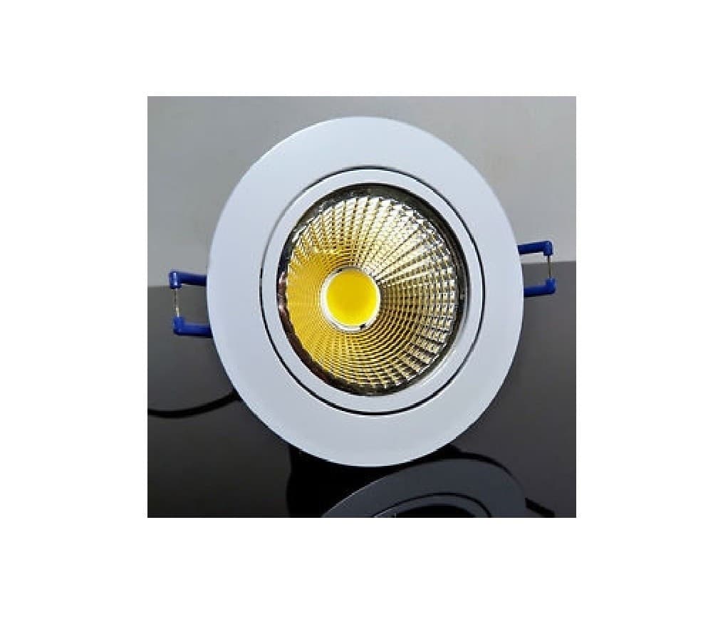 FARETTO DA INCASSO LED COB EPISTAR 3W RIFLETTORE BIANCO FREDDO E BIANCO CALDO - 3