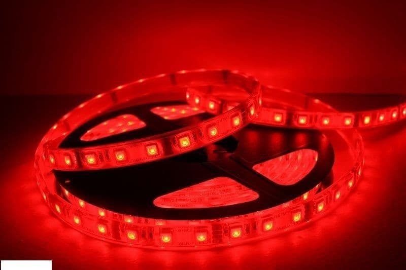 BOBINA STRISCIA LED 5050 FLESSIBILE 5 MT ADESIVA LUCE INTERNO ESTERNO IP65 STRIP - 13