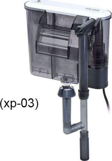 POMPA FILTRO ESTERNO PER DA ACQUARIO EFFETTO CASCATA PESCI XP-03 2.5W 160L/H - 5