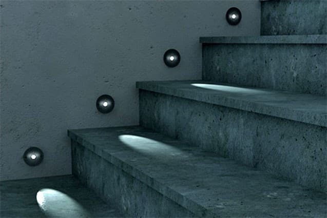 FARETTO LED 1W 220 Volt PUNTO LUCE ORIENTABILE SEGNAPASSO INCASSO CIELO STELLATO - 6
