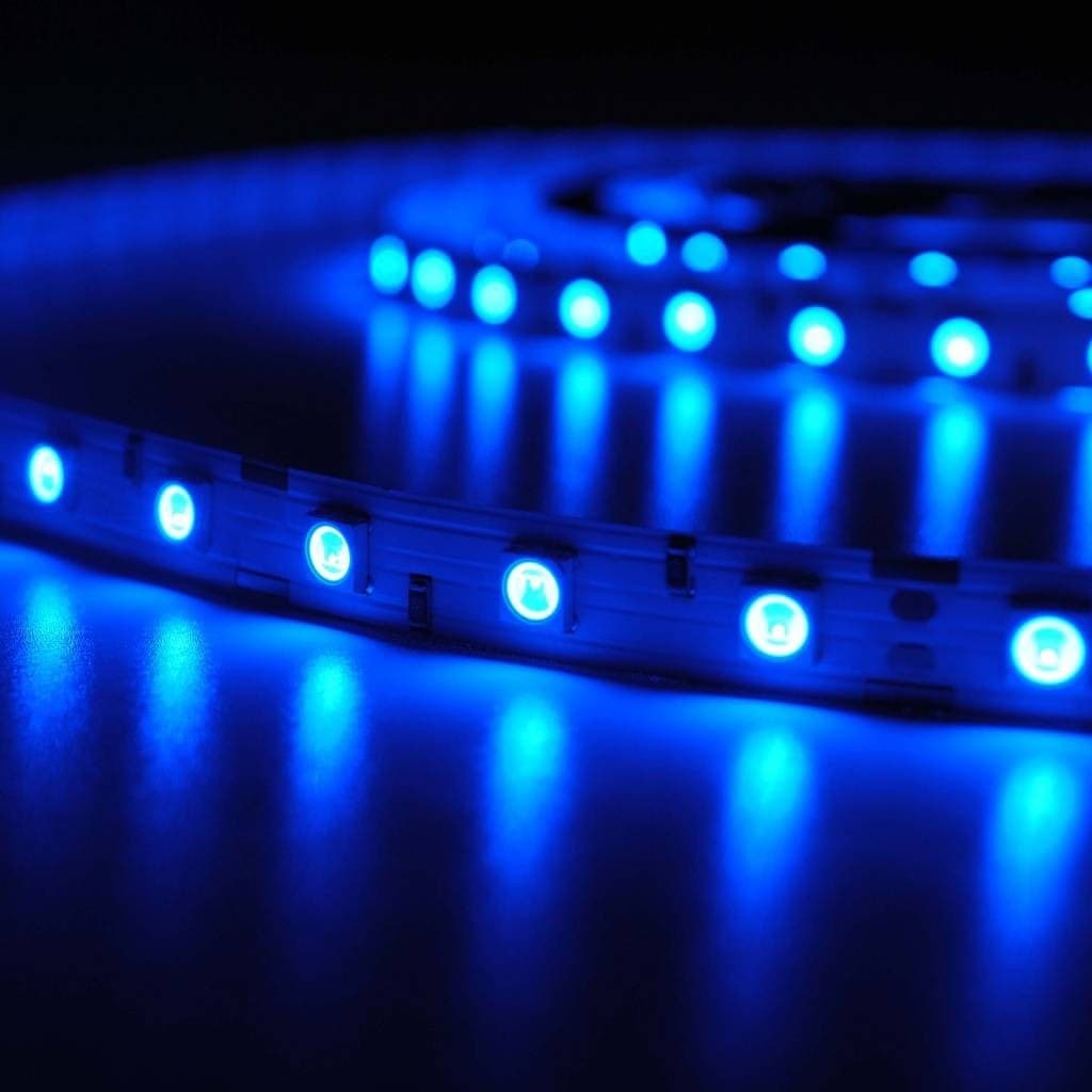 BOBINA STRISCIA STRIP LED 5050 FLESSIBILE 5M 300 LED ADESIVA LUCE INTERNO IP 20 - 6