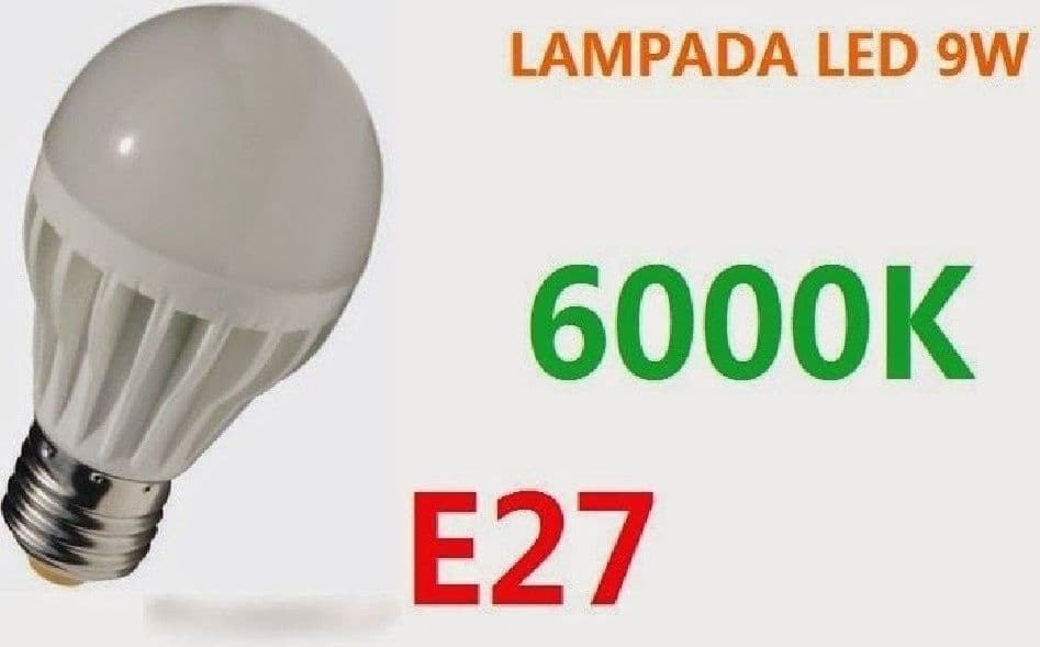 LAMPADINA A LED GLOBETTO SFERA CON ATTACCO GRANDE E27 DA 9W LUCE BIANCO FREDDO - 2