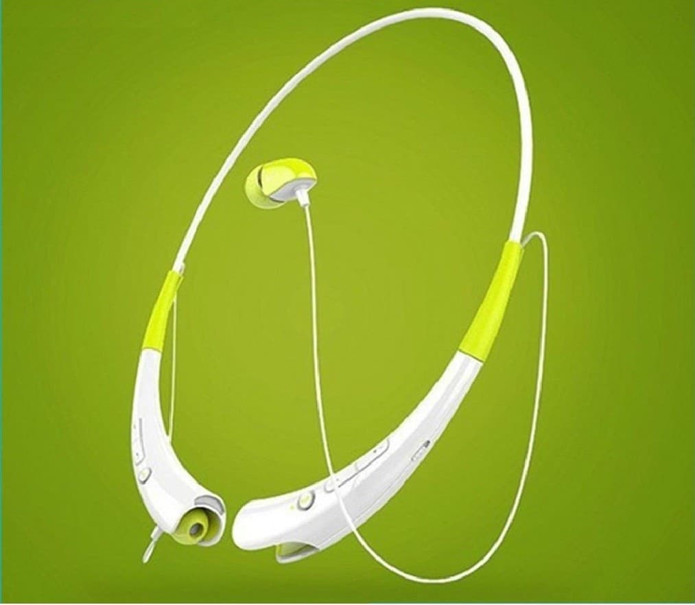 CUFFIE STEREO AUDIO AURICOLARI MICROFONO BLUETOOTH SMARTPHONE SPORT FITNESS - 3