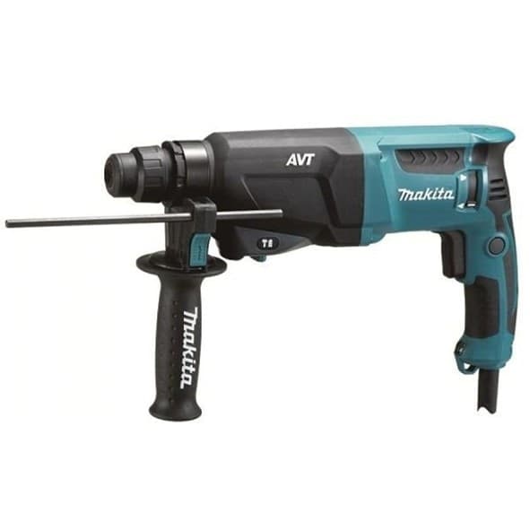 TRAPANO MARTELLO DEMOLITORE TASSELLATORE 3 FUNZIONI 26mm 800W MAKITA HR2611F - 2