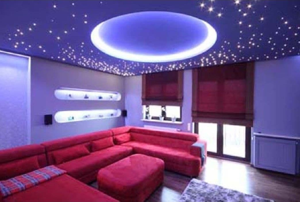 50 LED CIELO STELLATO FARETTI INCASSO LUCE BIANCA FREDDA KIT PUNTI LUCE 12V IP68 - 3