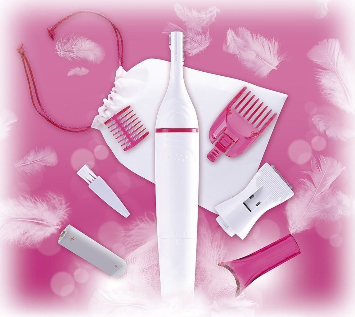 DEPILATORE SENSITIVE RASOIO TRIMMER DI PRECISIONE GAMBE BRACCIA INGUINE VISO - 6