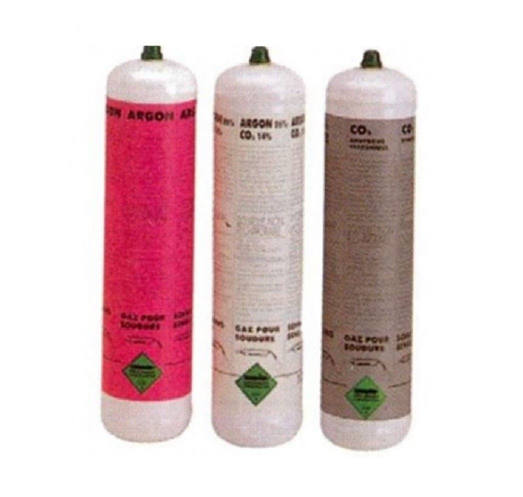 Bombola gas a perdere per saldatura MIG/MAG alluminio gas ARGON Lt. 1 TELWIN