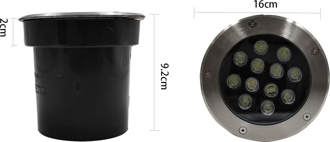 FARETTO LED SEGNAPASSI WATT GIARDINO IP65 CALPESTABILE PER ESTERNO IMPERMEABILE - 21