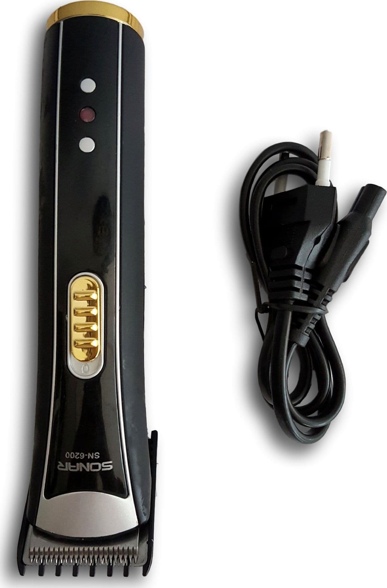 RASOIO TAGLIACAPELLI REGOLA BARBA PROFESSIONALE SENZA FILO RICARICABILE SN-6200 - 6