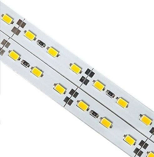 STRIP STRISCIA RIGIDA BARRA 1 METRO A LED 5630 7020 5050 13W 72 LED CALDA FREDDA - 7