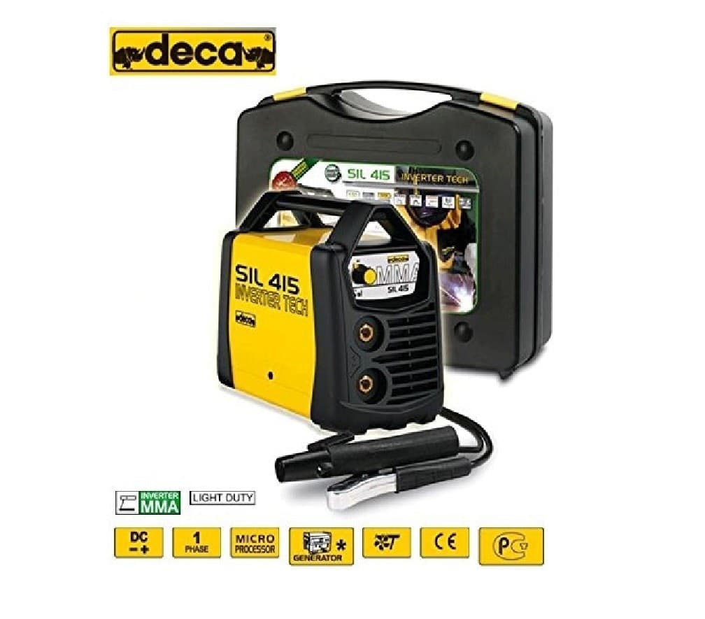 SALDATRICE INVERTER DECA SIL 415 - 150 AMP - ELETTRODO E TIG - CON VALIGETTA - 3