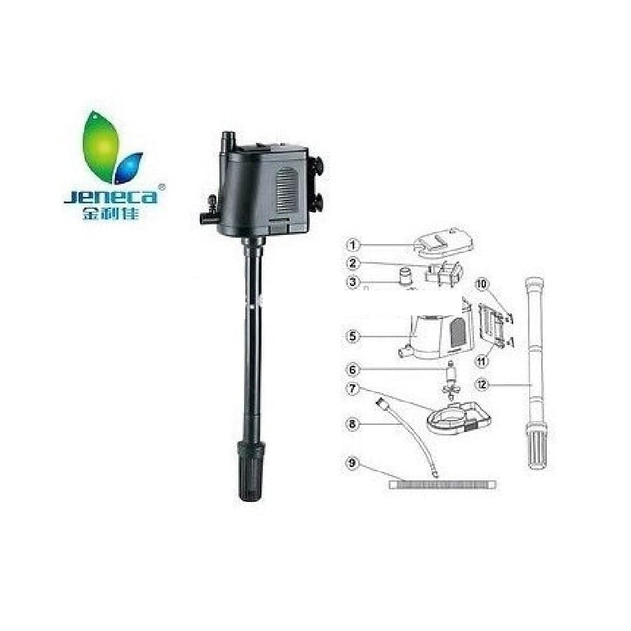 FILTRO INTERNO POMPA SOMMERGIBILE PER ACQUARIO 46W 3000 L/H IPF-4990 JENECA