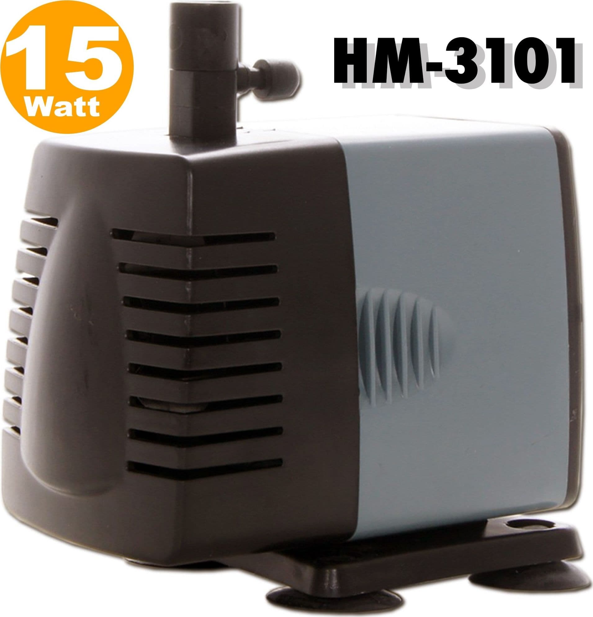 POMPA SOMMERSA PER ACQUARIO HM-3101 880L/H 15W SOMMERGIBILE RICICLO - 8