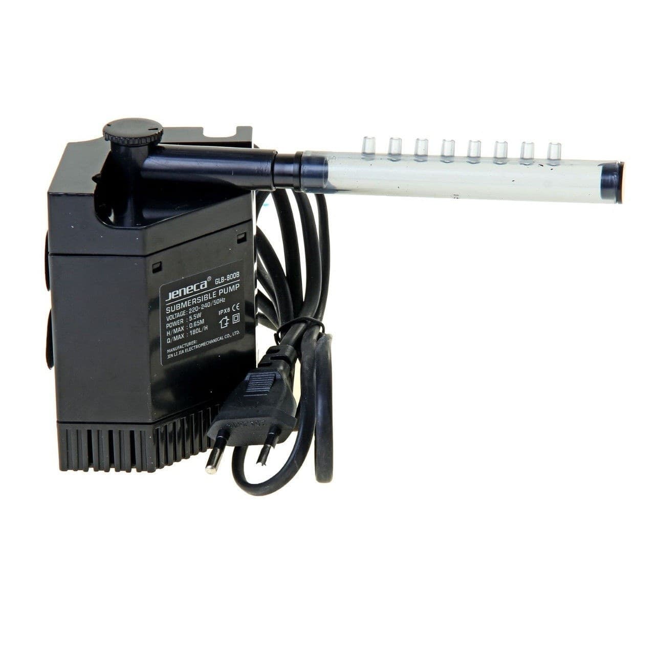 POMPA FILTRO PER ACQUARIO INTERNO JENECA GLB-800B 5,5W 180L/H - 3