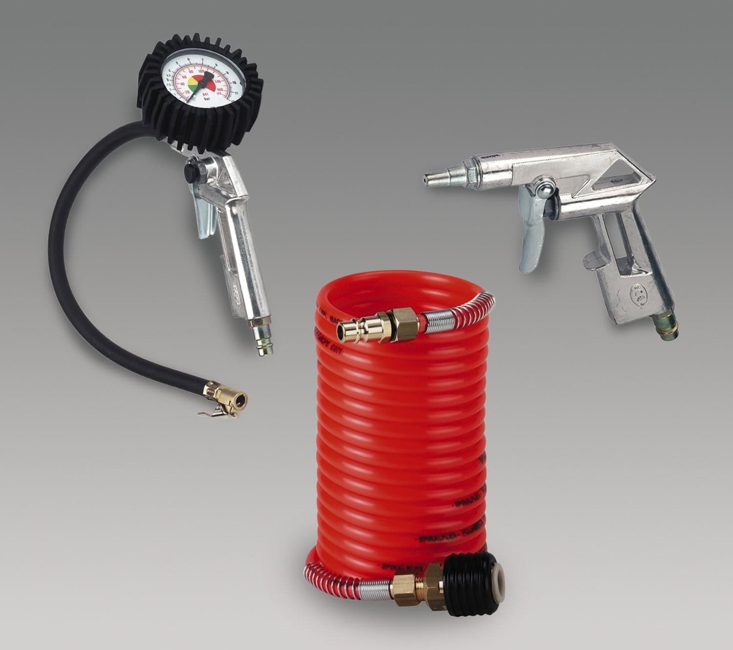 SET 3 ACCESSORI PER COMPRESSORE ARIA COMPRESSA EINHELL PROFESSIONALE DA LAVORO