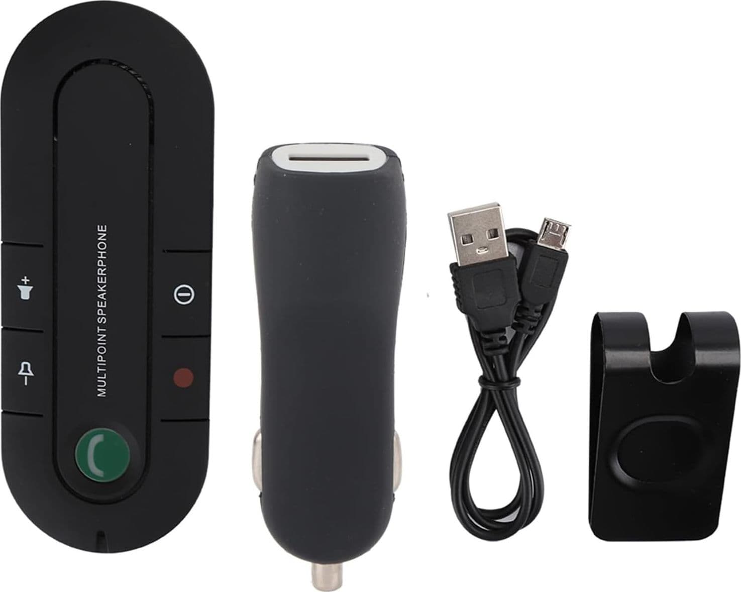 KIT UNIVERSALE VIVAVOCE BLUETOOTH PER AUTO MACCHINA DISPOSITIVO TRASMETTITORE - 7