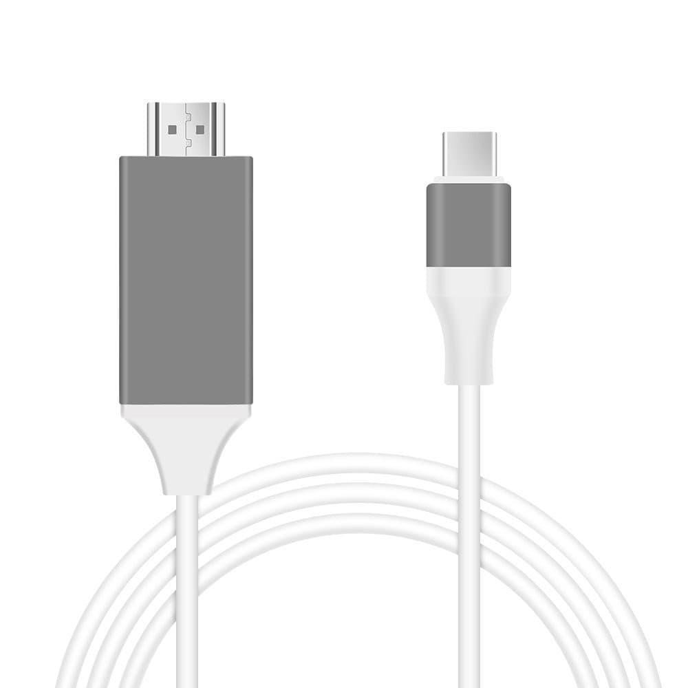 CAVO ADATTATORE PER SAMSUNG GALAXY S8 USB TIPO C USB-C A 4K HDMI HDTV 2 METRI - 2