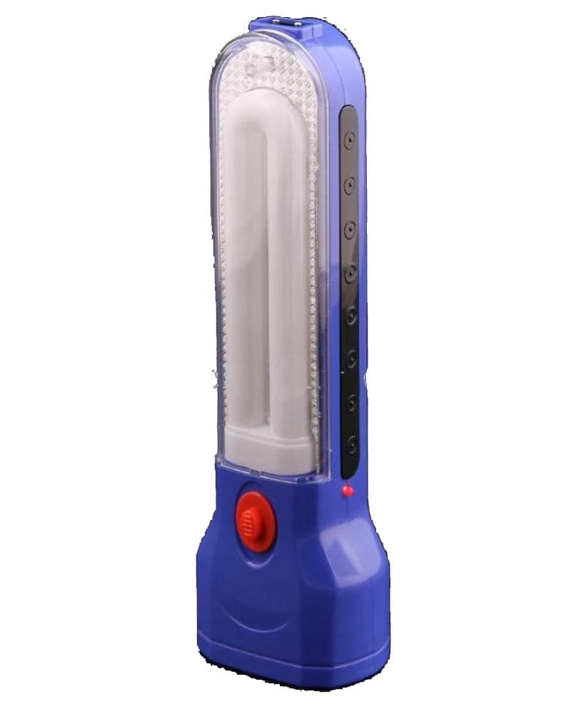 LAMPADA DI EMERGENZA RICARICARICABILE PORTATILE A LED NEON CON PANNELLO SOLARE - 4