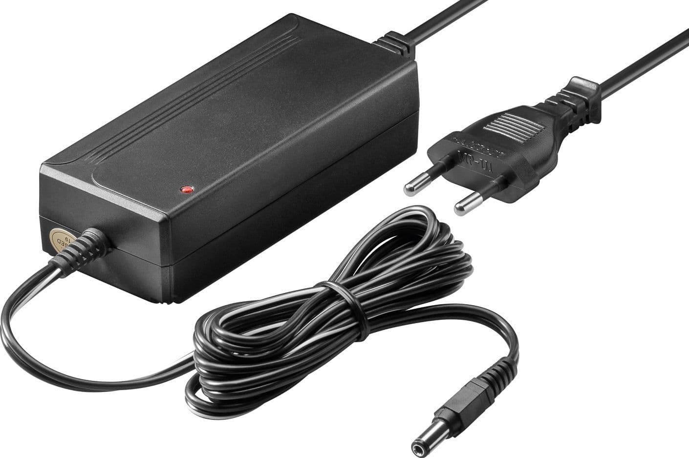 TRASFORMATORE ALIMENTATORE STABILIZZATO PER STRISCIA A LED SWITCH TRIMMER 12V - 10