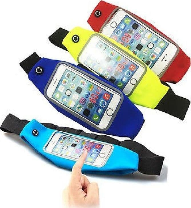 MARSUPIO PORTA CELLULARE SMARTPHONE IMPERMEABILE DA CORSA SPORT - 2