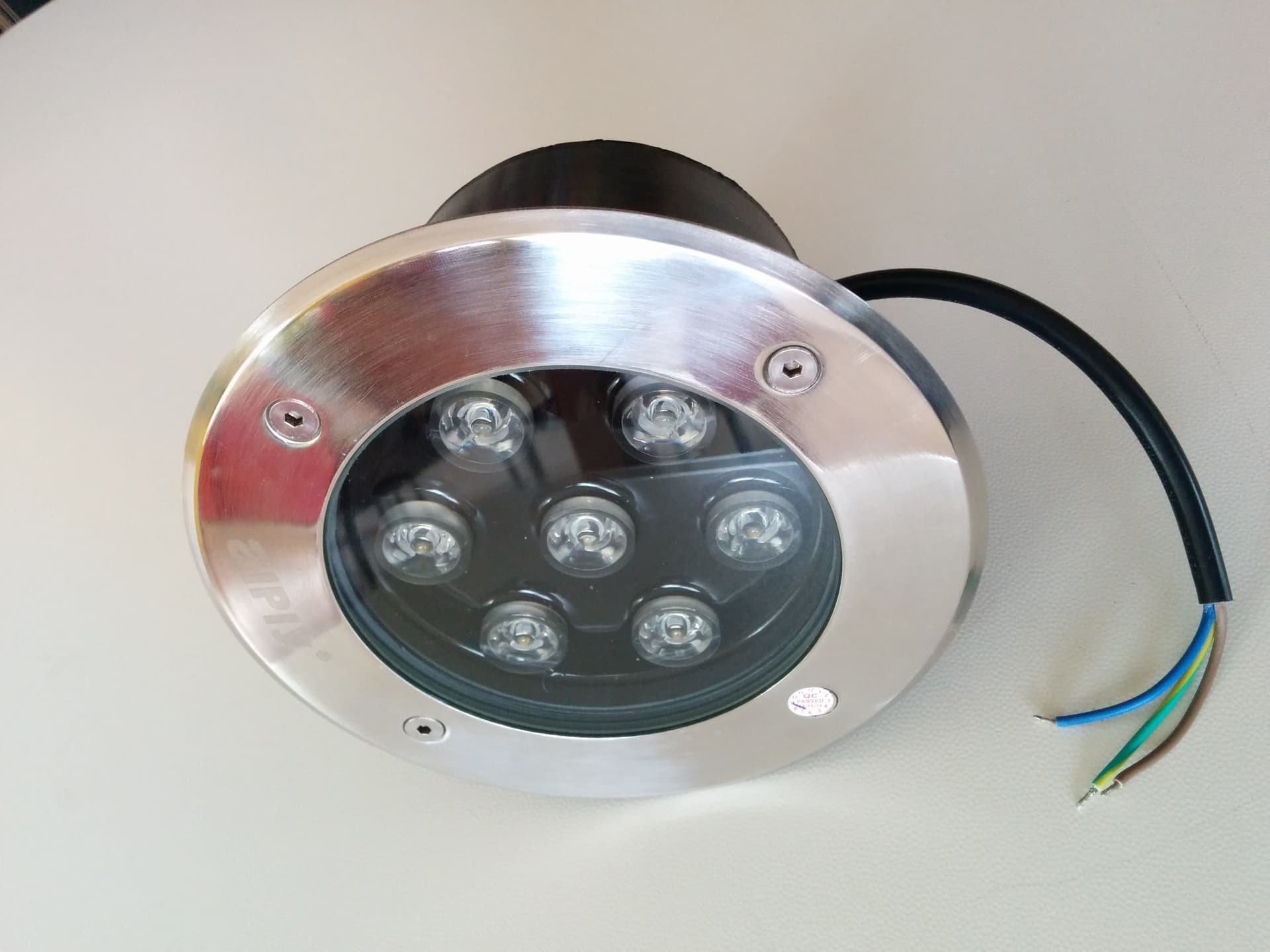 Faretto LED Segnapasso Segnapassi Calpestabile Esterno IP68 7W Luce Calda Fredda - 4