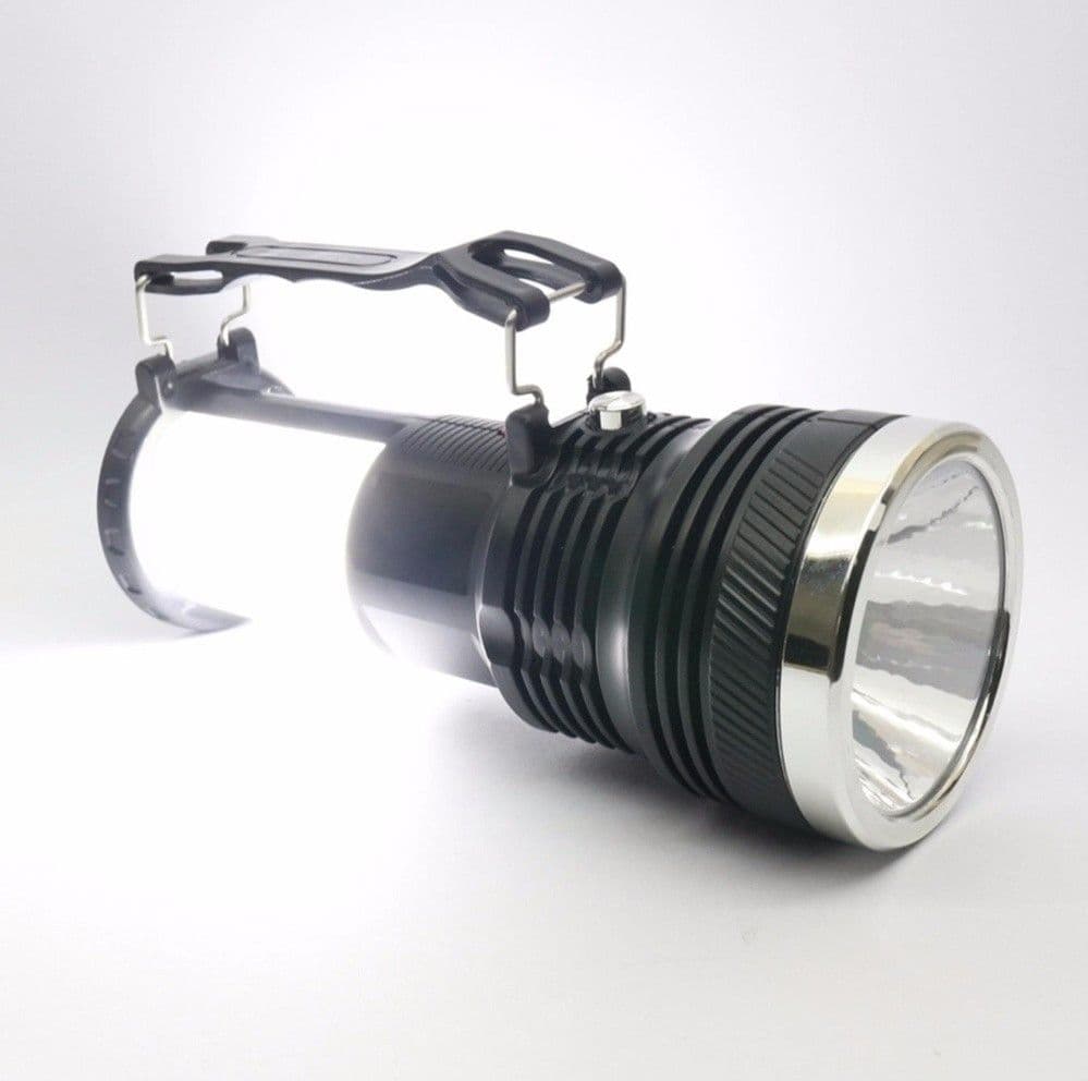 TORCIA LAMPADA LANTERNA A LED SMD RICARICABILE ENERGIA PANNELLO SOLARE YJ-2881T - 5