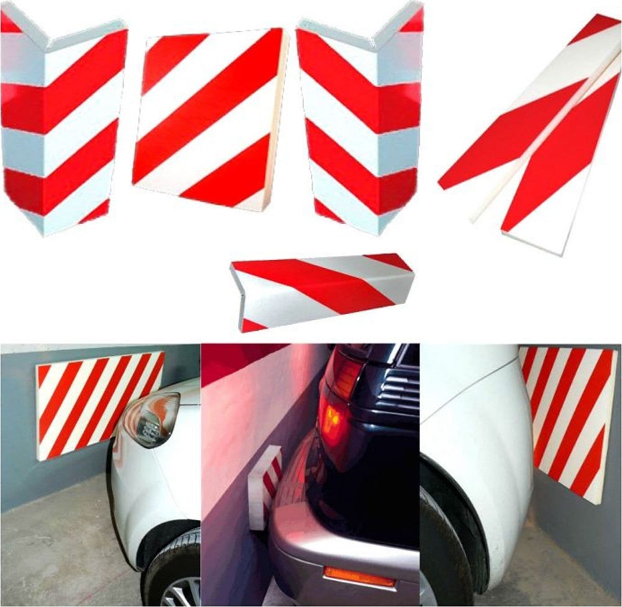 PANNELLO SEGNALETICO PER AUTO E MOTO PARAURTI SALVA PORTA GARAGE PARCHEGGIO