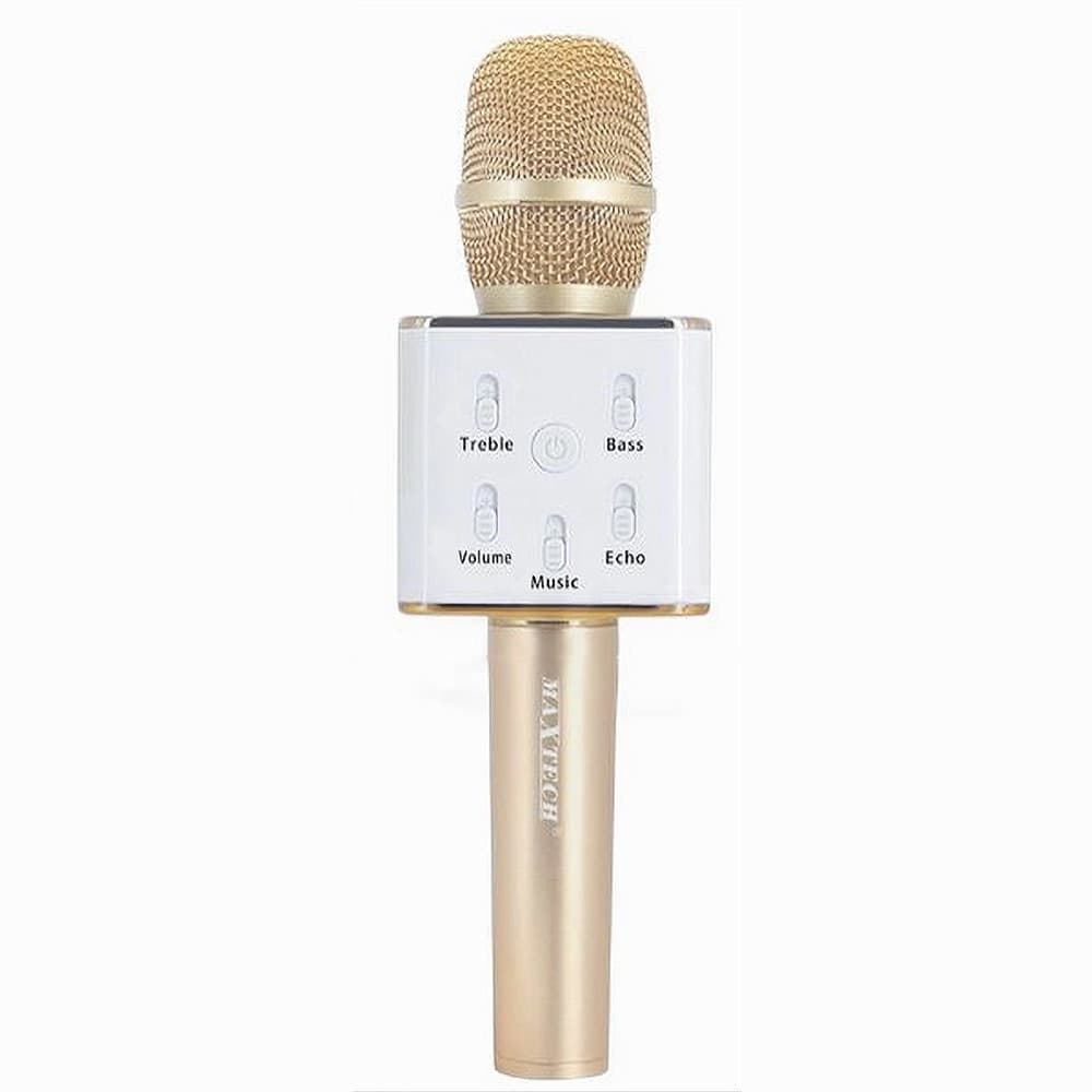 MICROFONO BLUETOOTH WIRELESS DOPPIO ALTOPARLANTE SPEAKER BLUETOOTH PORTATILE - 9