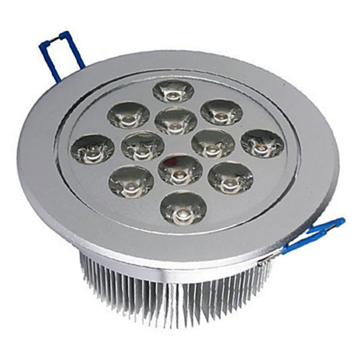 FARETTO FARO A LED 3W 5W 7W 9W 12W 15W 18W A INCASSO CON MOLLA LUCE CALDA FREDDA - 12