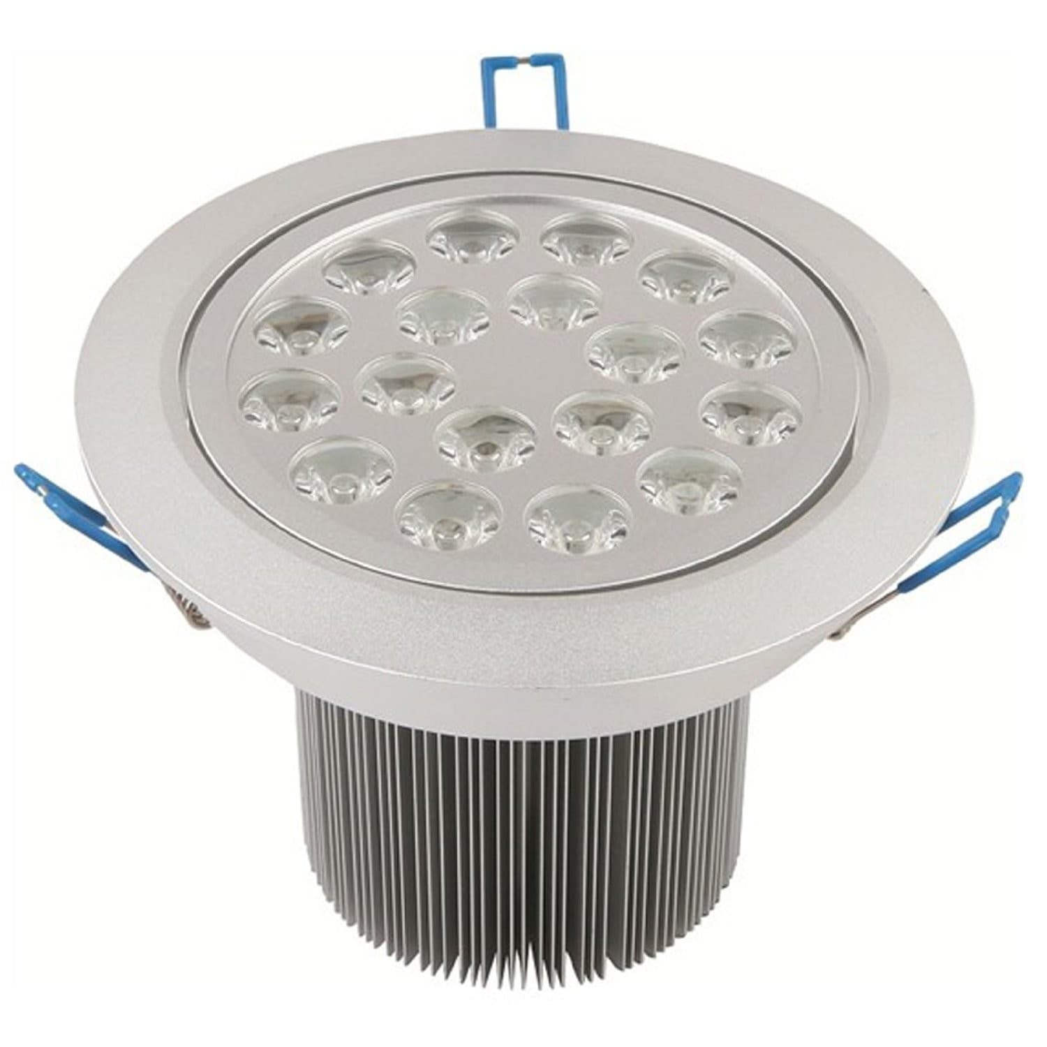 FARETTO FARO A LED 3W 5W 7W 9W 12W 15W 18W A INCASSO CON MOLLA LUCE CALDA FREDDA - 13