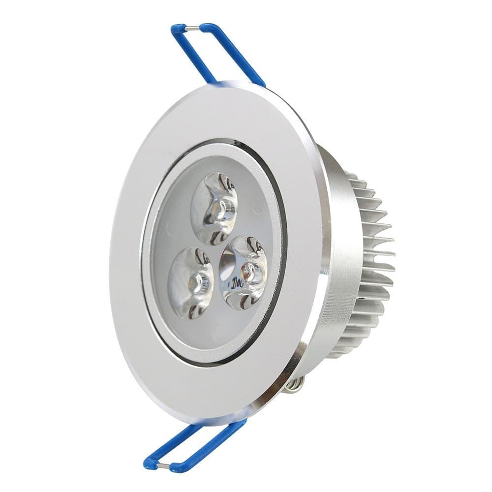 FARETTO FARO A LED 3W 5W 7W 9W 12W 15W 18W A INCASSO CON MOLLA LUCE CALDA FREDDA - 8