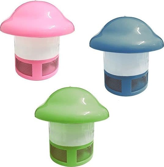 ZANZARIERA A FORMA DI FUNGO KF-835 CON LED PER ATTRARRE GLI INSETTI E ZANZARE - 5