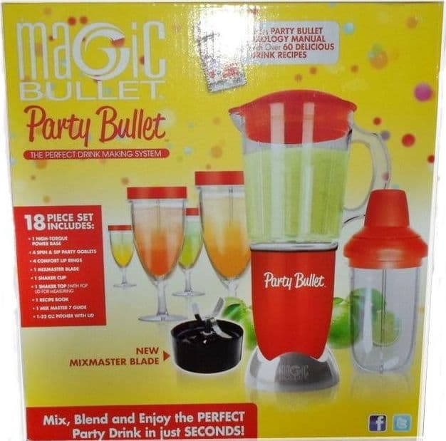 CENTRIFUGA ELETTRICA MAGIC PREPARA COCKTAIL PARTY BULLET MAGIC SHACKER TRITA - 5