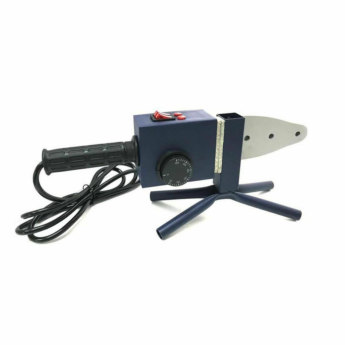 SALDATORE POLIFUSORE 800W PER SALDATURA TUBI PLASTICA PVC PVDF 6 MATRICI - 5