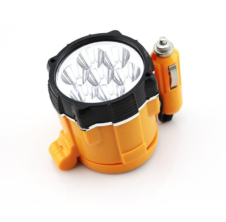 MINI LAMPADA TORCIA EMERGENZA 5 LED MAGNETICA 10W ACCENDISIGARI 12V AUTO - 9