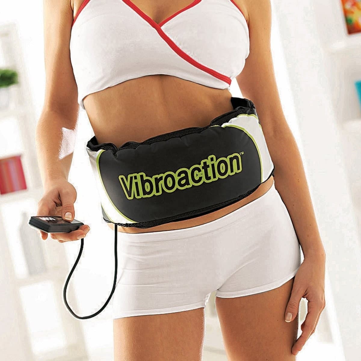 VIBROACTION CINTURA FASCIA VIBRANTE MASSAGGIO CELLULITE CORPO ADDOMINALI - 7
