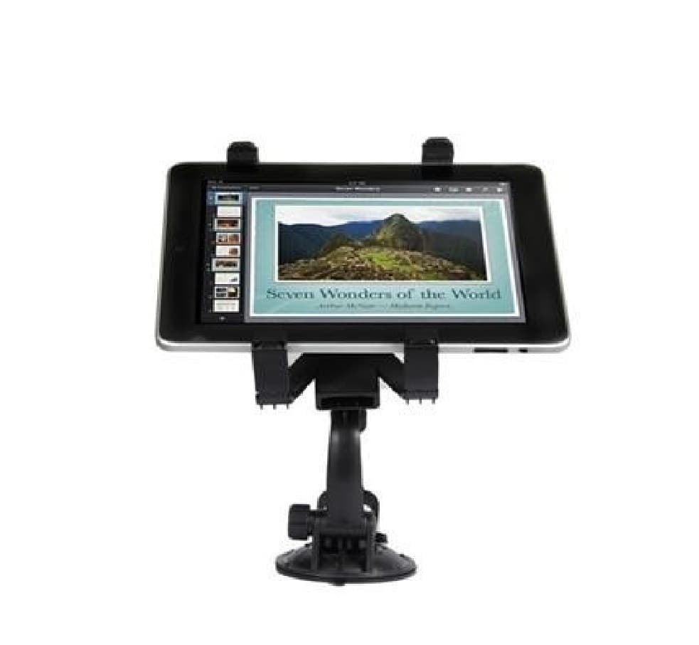 SUPPORTO STAND HOLDER PER TABLET 7" E 10" AUTO CASA REGOLABILE ROTAZIONE 360° - 2