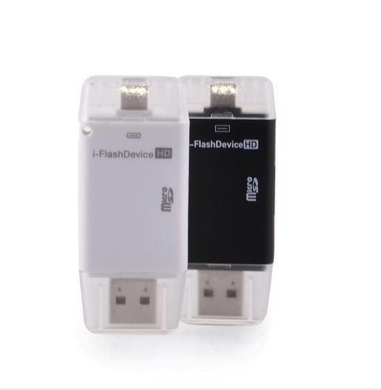 32GB I-FLASH HD USB SMARTPHONE LETTORE SCHEDA MICROSD TF PER CELLULARI E PC - 6