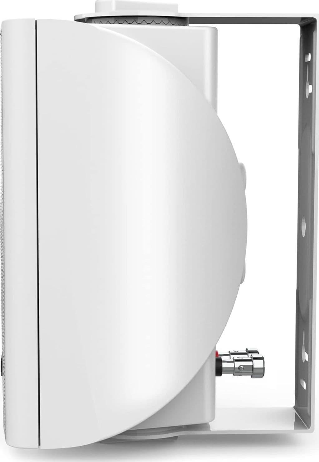 CASSA ACUSTICA SPEAKER CON SUPPORTO STAFFA A PARETE POTENZA 30W COLORE BIANCO - 3