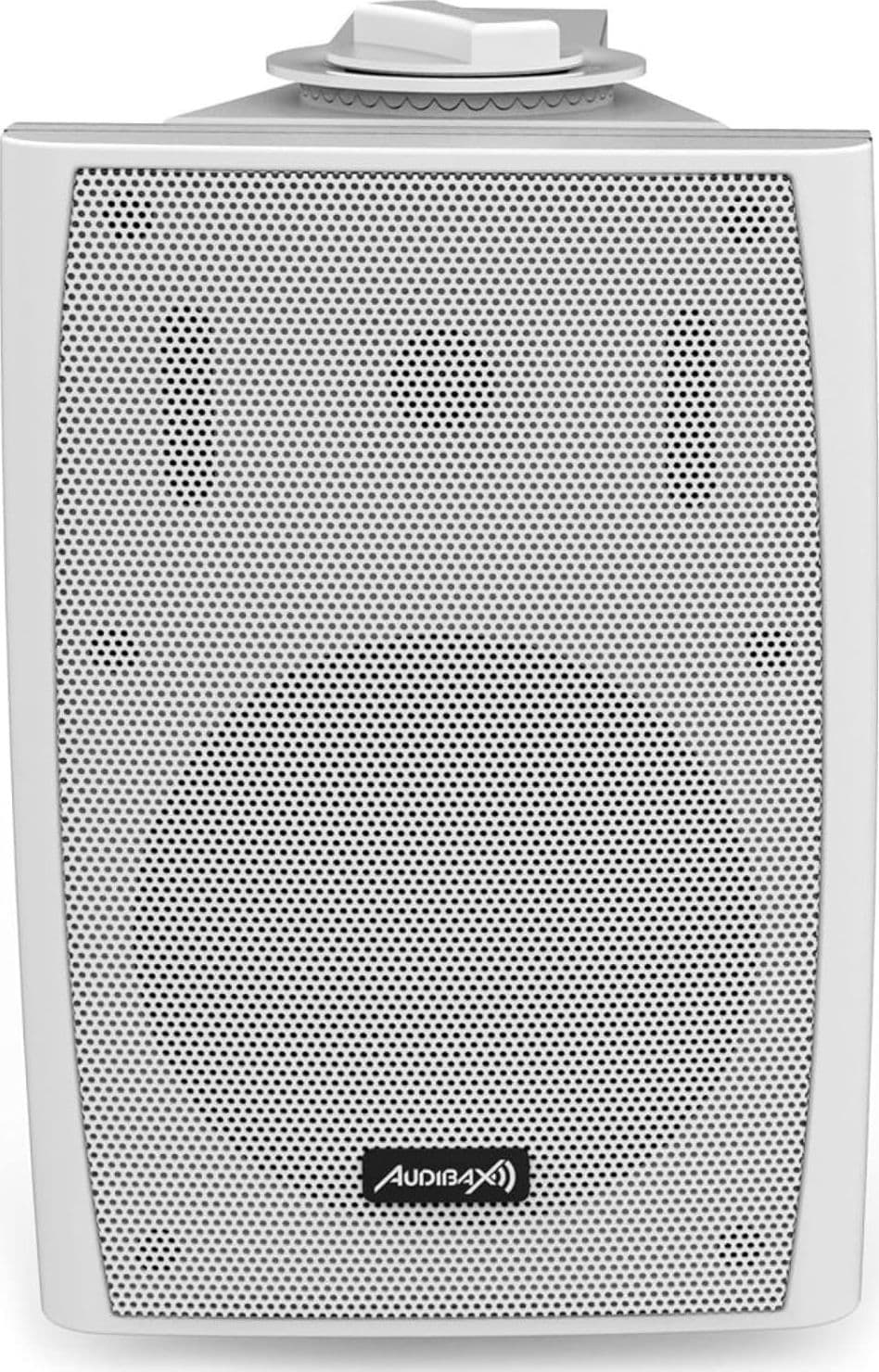 CASSA ACUSTICA SPEAKER CON SUPPORTO STAFFA A PARETE POTENZA 30W COLORE BIANCO - 5