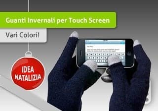 GUANTI PER TOUCH SCREEN caldi di lana vari colori guanti Touch per smartphone - 6